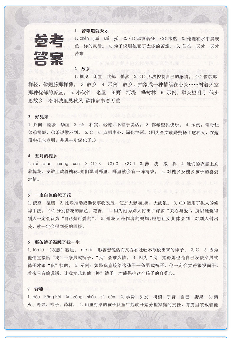 五年级小学语文阅读训练120篇精彩美文第二版 阅读拓展写作思路提升阅读理解强化练习 小学生5年级上下册现代文课外阶梯阅读丛书