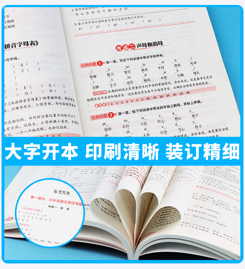 【助飞图书 】2020年修订版方洲新概念 小升初语文考前总复习 小学升初中语文辅导强化训练  徐林编 一二三四五六年级同步训练