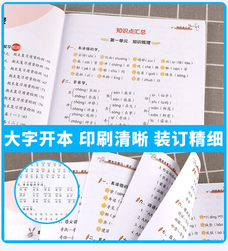2020新版 汉之简期末总复习小学语文二年级下册 人教部编版小学生2年级下考前讲练测强化巩固综合训练同步课本阅读专项练习题