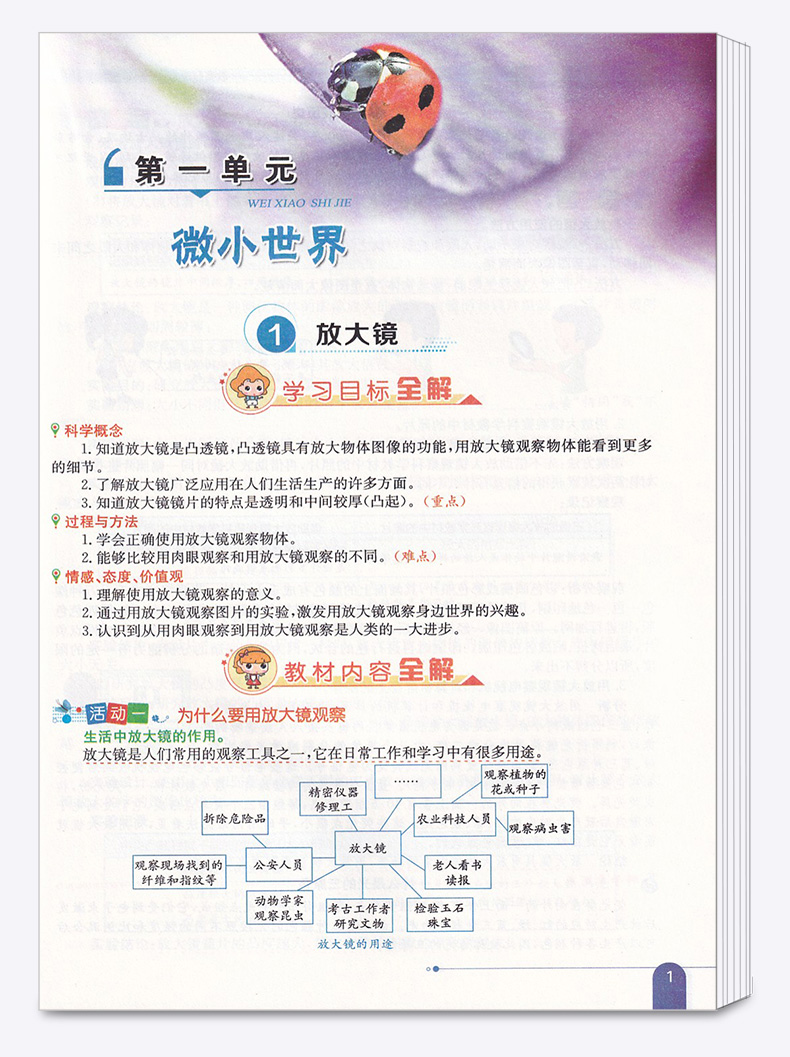 2020新版 小学教材全解六年级下册语文数学英语人教版科学教科版 6年级下课本讲解全解全析 同步训练单元练习辅导资料工具书/正版
