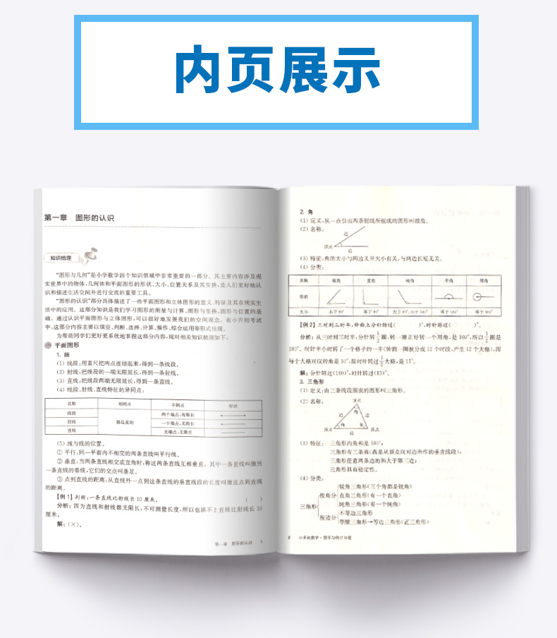 2021新版 百题大过关 小升初数学图形与统计百题 小学六年级上册下册专项强化训练 基础知识大全综合冲刺备考模拟附答案详解