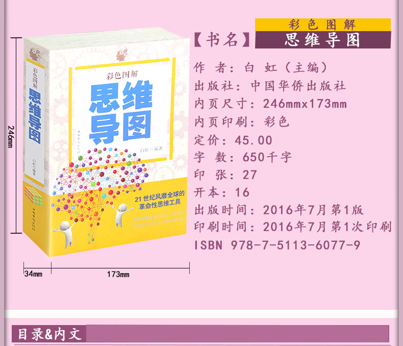 思维导图全彩少儿版学习力+学习技巧+记忆力与专注力训练儿童小学生启动大脑逻辑思维训练书籍 畅销书排行榜 学习记忆法