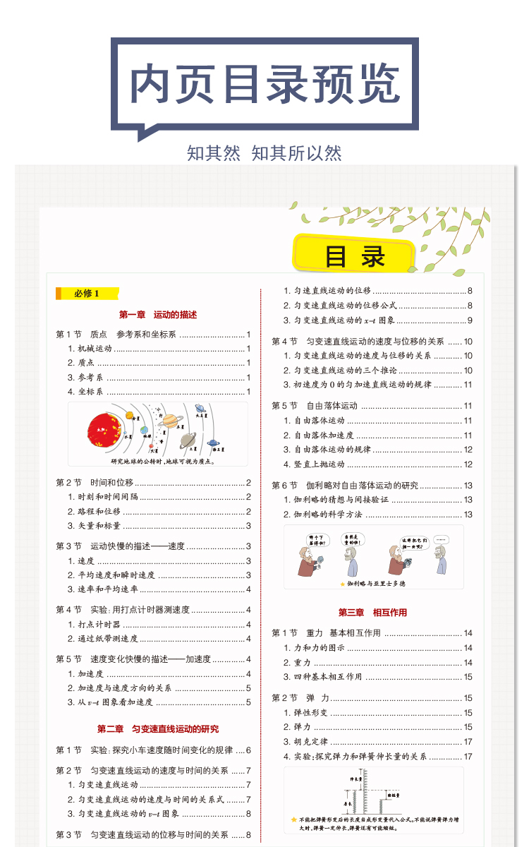 2021新版学霸笔记高中物理 pass绿卡图书全彩版 高中物理学霸笔记高一至高三 学霸笔记高中理科物理人教版高中物理知识大全