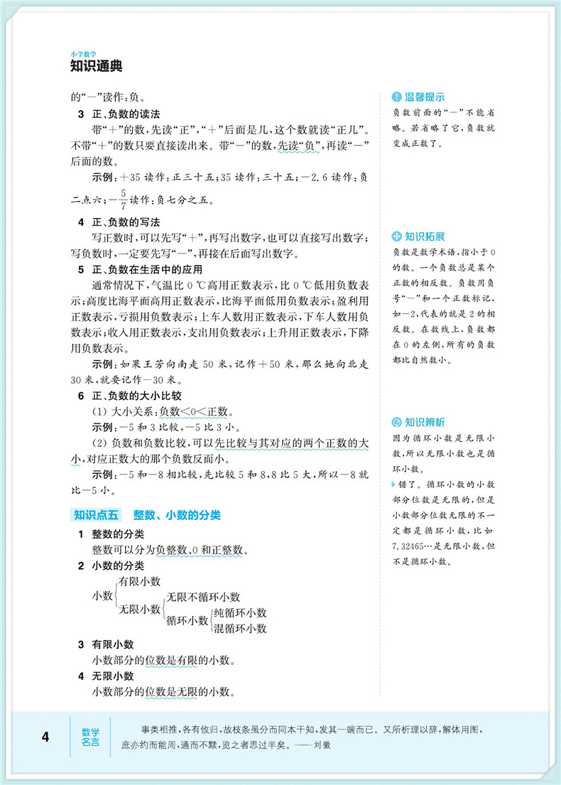 2020新版通城学典小学数学知识通典大全通用版人教苏教版小学生一二三四五六年级小升初资料包大集结基础知识集锦总复习教辅工具书