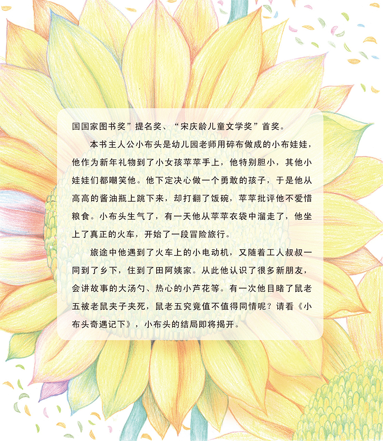 小布头奇遇记上 注音版孙幼军正版一二级小学生语文推荐阅读丛书课外书儿童读物6到10岁小学生故事书正版
