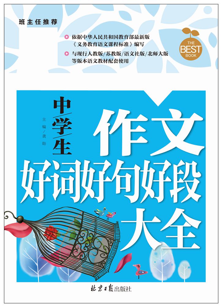 正版 中学生作文好词好句好段大全 黄冈作文 初中生中考作文 北京日报出版社 中学生教辅 中学生作文辅导指导书