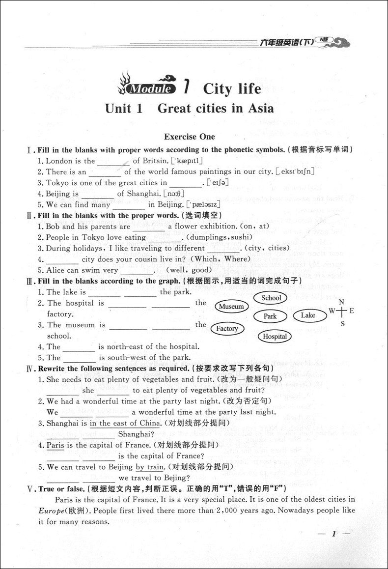 钟书金牌 金牌教练六年级下英语N版 6年级下第二学期 书+试卷 全新修订 上海大学出版社 上海教材配套课后练习辅导用书