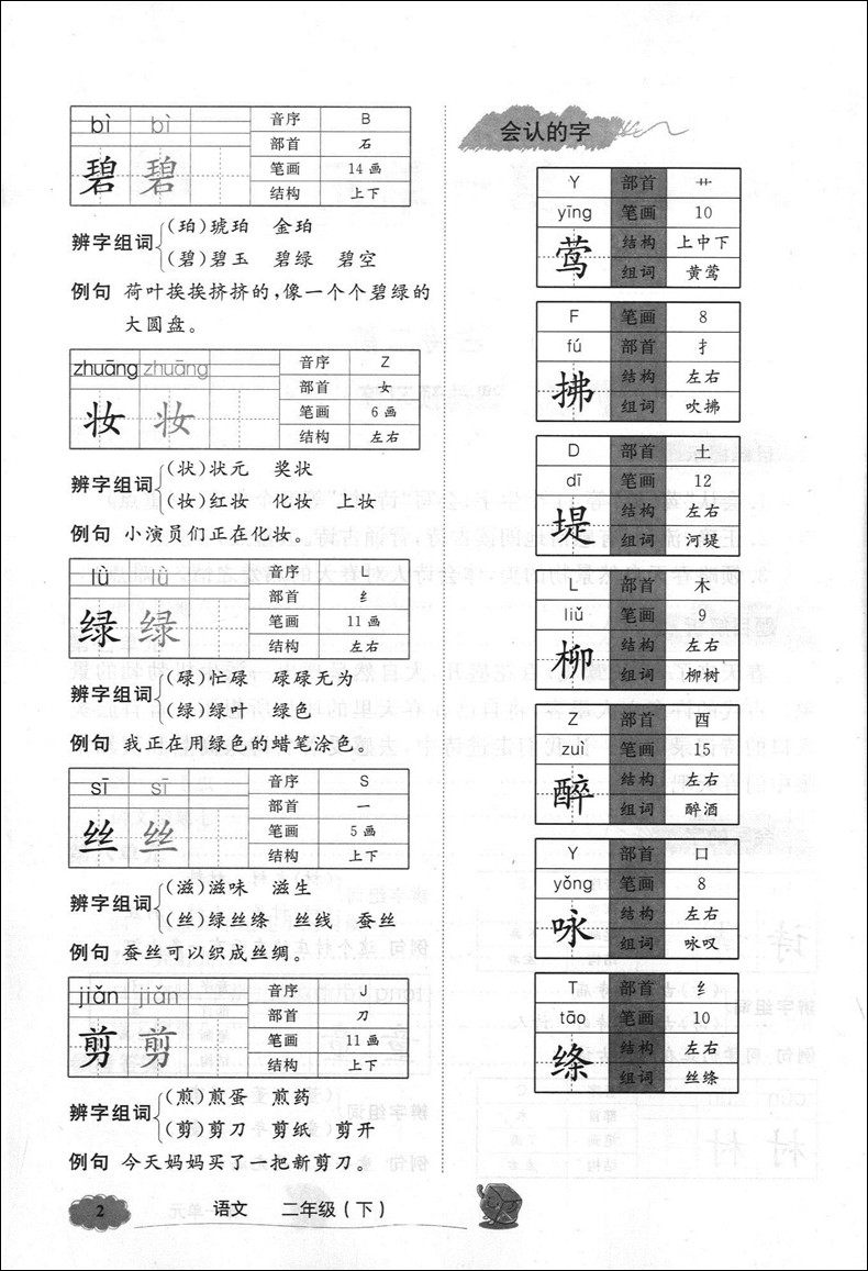 2020部编版钟书金牌 新教材全解二年级下 语文数学英语 2年级下第二学期 沪教版 上海小学教材辅导课本全解同步课后练习讲解