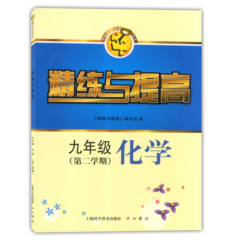 精练与提高 化学 九年级第二学期/9年级下 智慧学习步步高丛书 中西书局  上海初中物理练习提高辅导用书