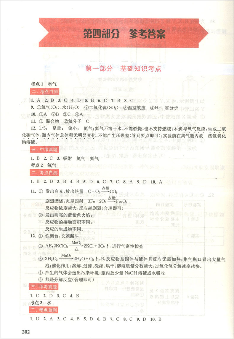 2020版灿烂在六月 上海市中考总突破 化学 双色版 专适用150分制中考第一二轮总复习 中西书局 上海初三学生复习专用