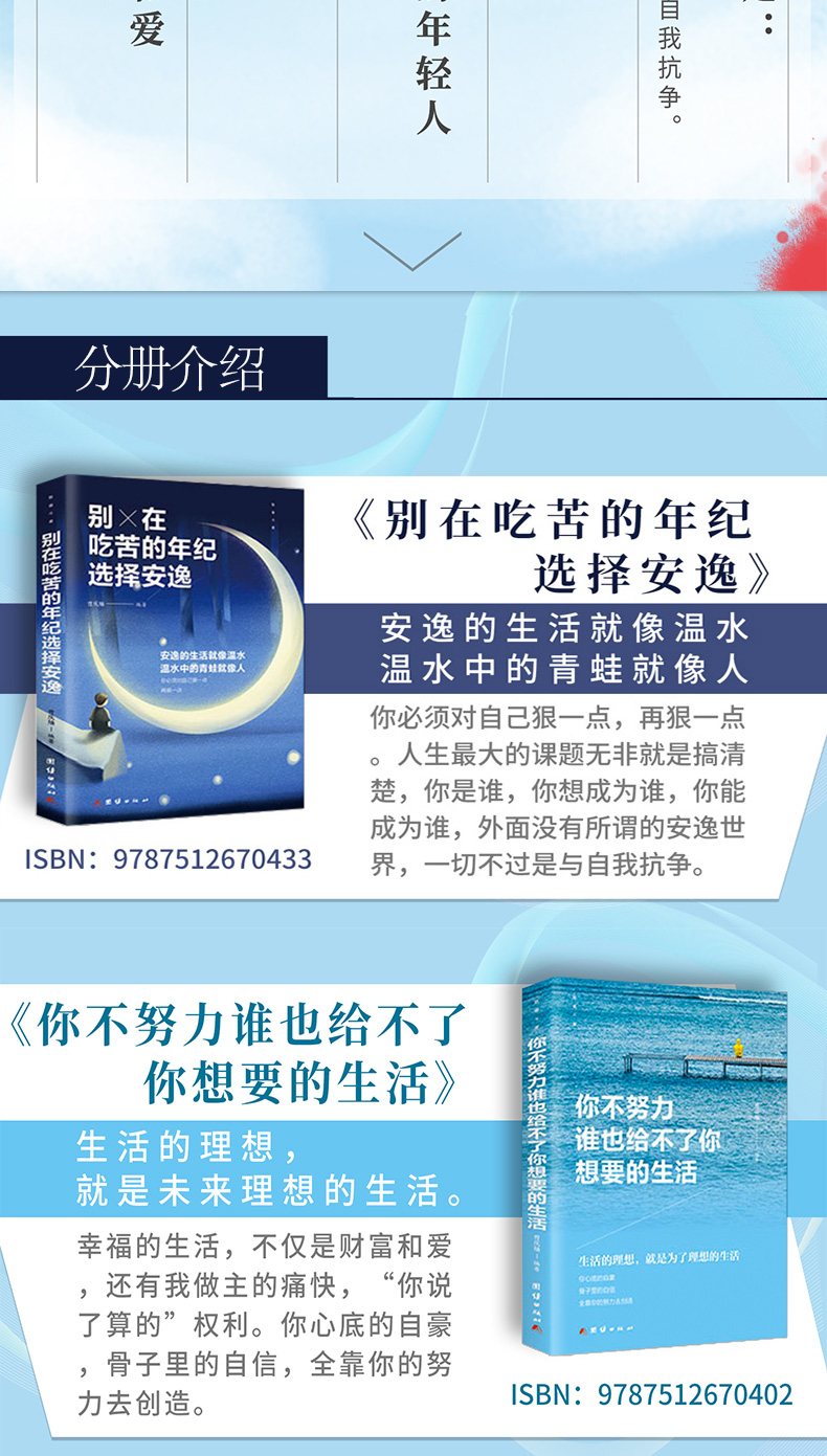 所谓情商高就是会说话 提高情商沟通术 聊天你不努力没人能给你想要的生活别在吃苦的年纪选择安逸将来的你一定会感谢励志畅销书籍