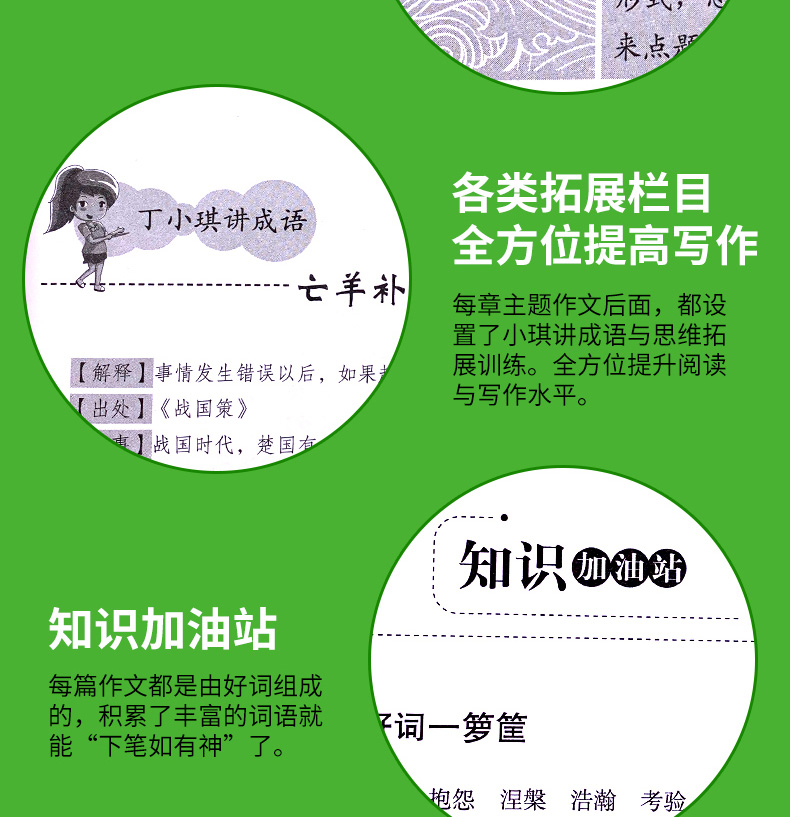 【全4册】作文其实并不难--初中生作文大全中考满分作文 作文大全  作文辞海作文