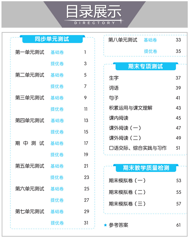 2020新版53全优卷四年级下册同步训练试卷测试卷全套语文人教版数学北师大版小学4下练习册一课一练单元期中期末5.3五三5+3天天练