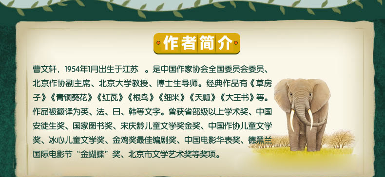 正版曹文轩系列经典书目小学生儿童文学青铜葵花草房子宝葫芦的秘密小英雄雨来四五六年级上下必读课外阅读书籍城南旧事完整版5册