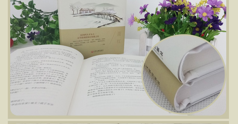 正版2册 萧红作品集 生死场+呼兰河传 中国近代作品集 萧红作品全集小说 初中生必读课外名著 书籍 当代文学小说