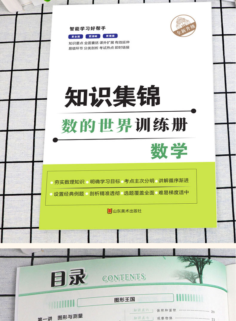 小学数学语文英语知识大全 集锦 2019人教北师苏教升级版1-6年级一二三四五六年级练习册辅导资料包工具书 小升初知识大集结 全9册