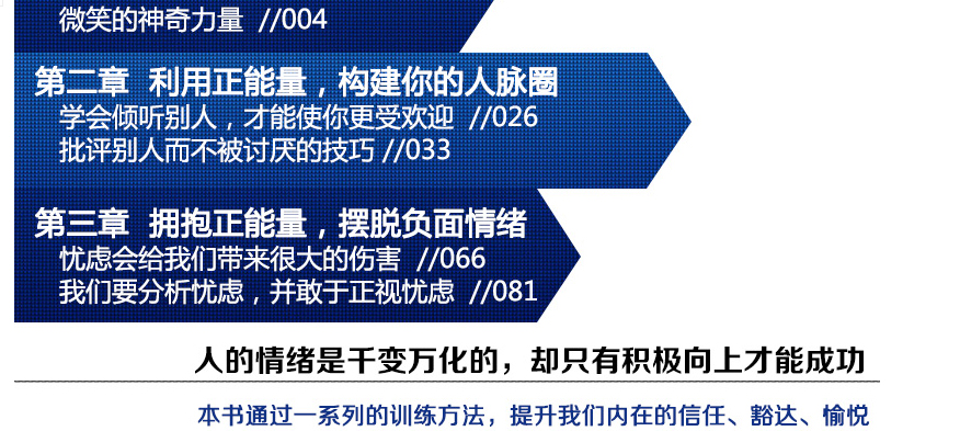 正能量 弘丰编著 幸福掌握在自己手里 而有关情绪 信念的秘密就藏在书里 排除负面情绪 坚持正能量