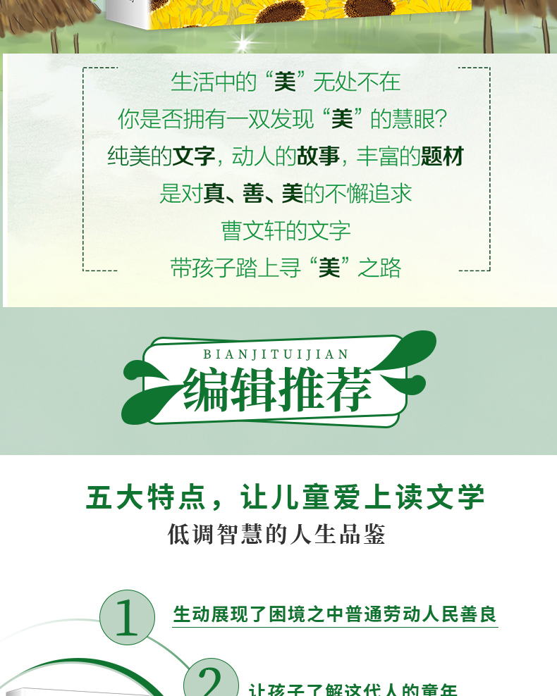 四年级下册必读经典书目全套4册青铜葵花正版曹文轩张天翼推荐宝葫芦的秘密小英雄雨来完整版原著小学生课外书必读书籍课外故事书