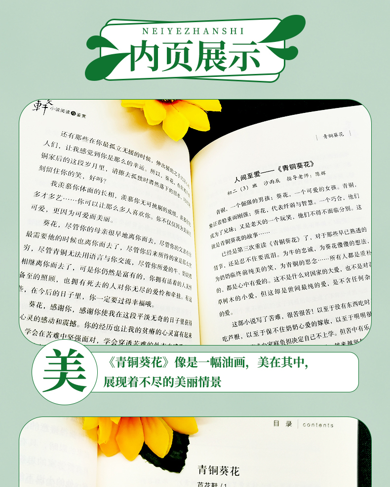 四年级下册必读经典书目全套4册青铜葵花正版曹文轩张天翼推荐宝葫芦的秘密小英雄雨来完整版原著小学生课外书必读书籍课外故事书