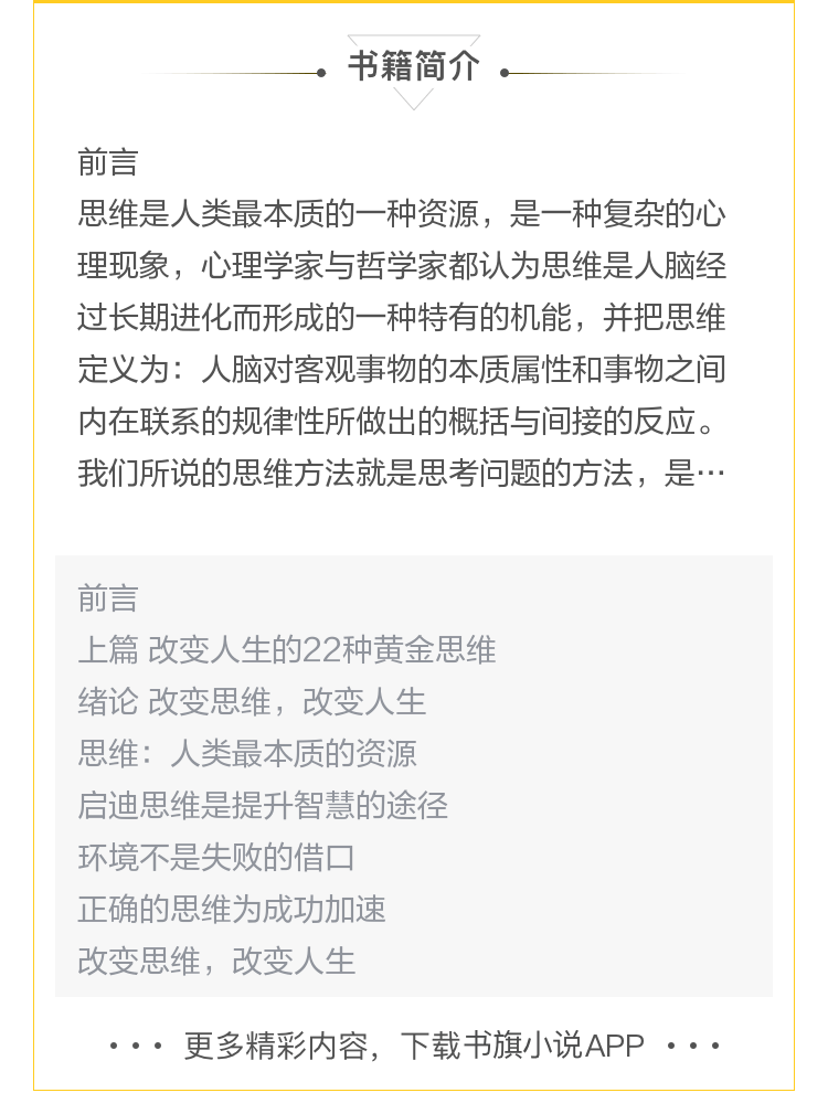 【电子书】思维风暴22种黄金思维+700道世界思维 少年励志书籍