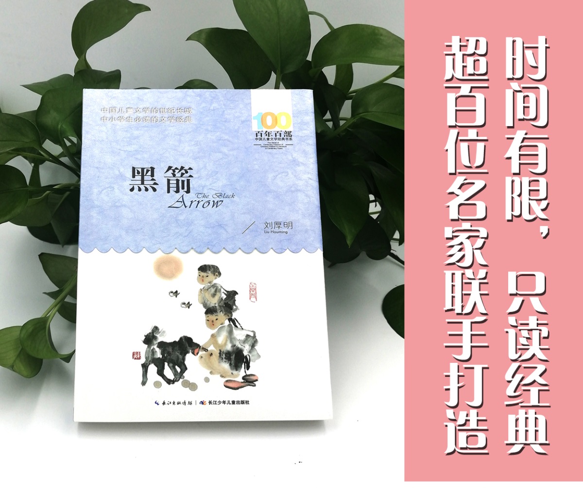 黑箭书正版百年百部中国儿童文学经典书系6-12周岁青少年儿童文学故事书籍老师推荐三年级四五六年级中小学生课外阅读书籍畅销童书