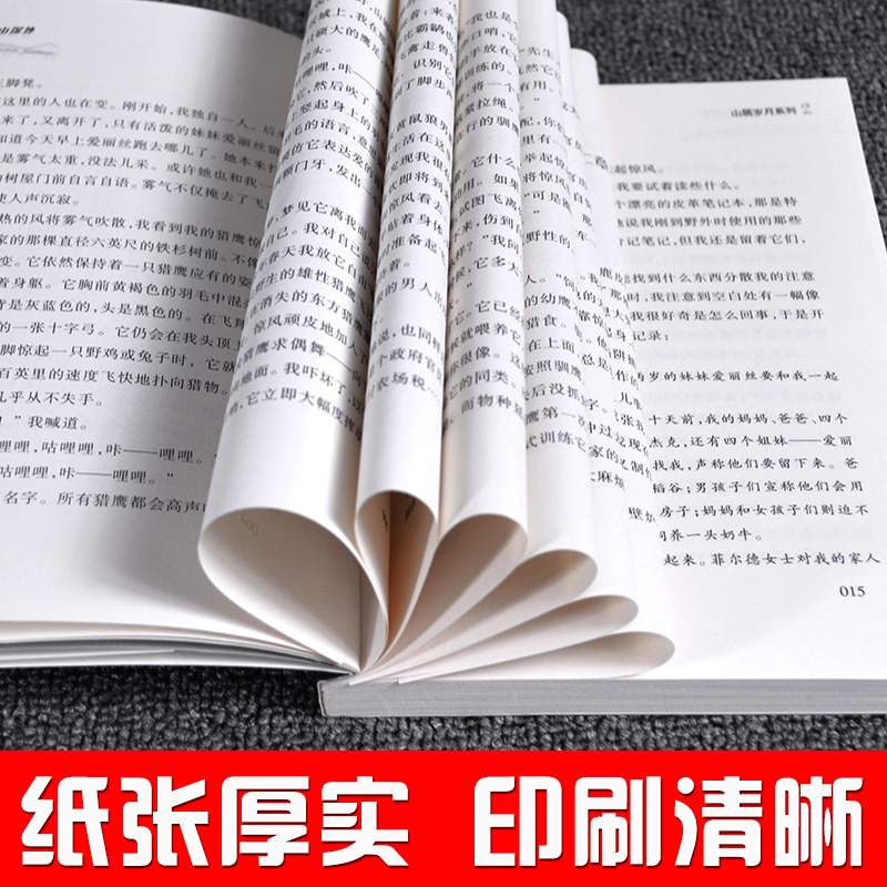 正版纽伯瑞儿童文学奖山居岁月系列3惊风的山国际安徒生奖提名奖中小学生课外阅读书籍三四五六年级冒险励志小说7-12岁青少年读物