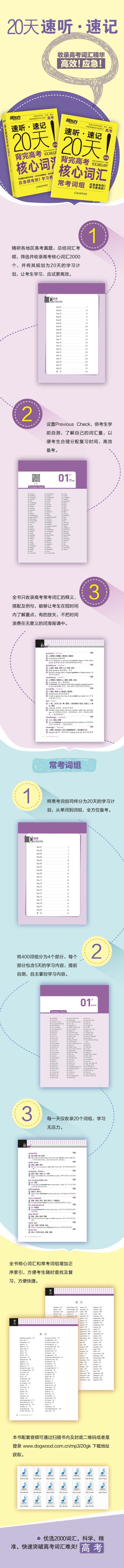 2021高考新东方20天背完高考核心词汇速听速记新高考精选2000单词高考高频词 高中英语单词词汇记单词背单词复习 速记冲刺阶段书籍
