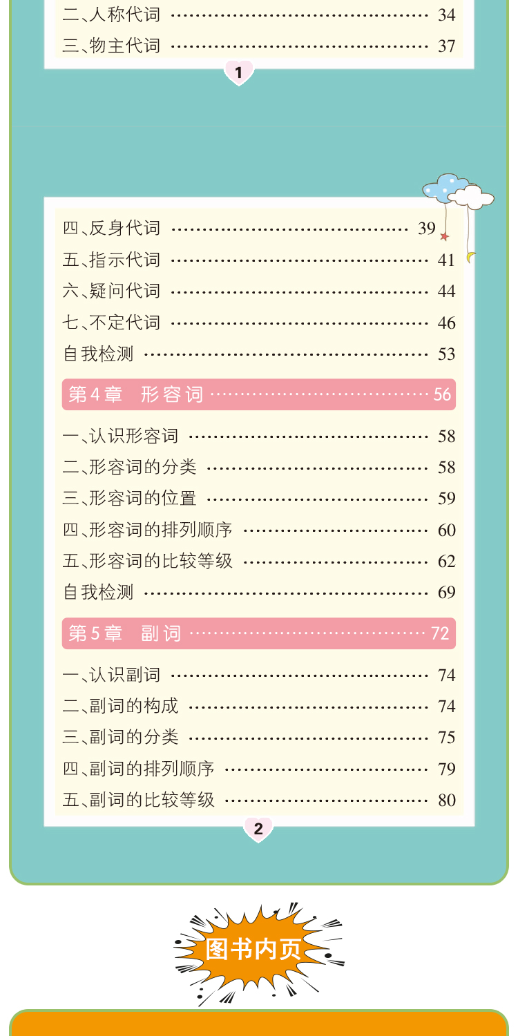 2019新版pass绿卡小学生英语语法 全彩版 小学生掌中宝必备工具书考试知识手册英语口袋书课文全国通用版小学1-6年级通用英语