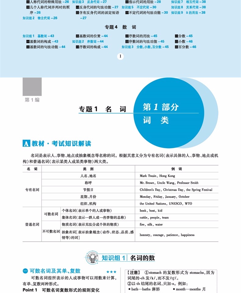 【2021全国版 英语】 高中高考资源库英语教材考试知识点 高中语法大全 英语基础知识手册高一高二高三新考纲一轮复习资料教辅书
