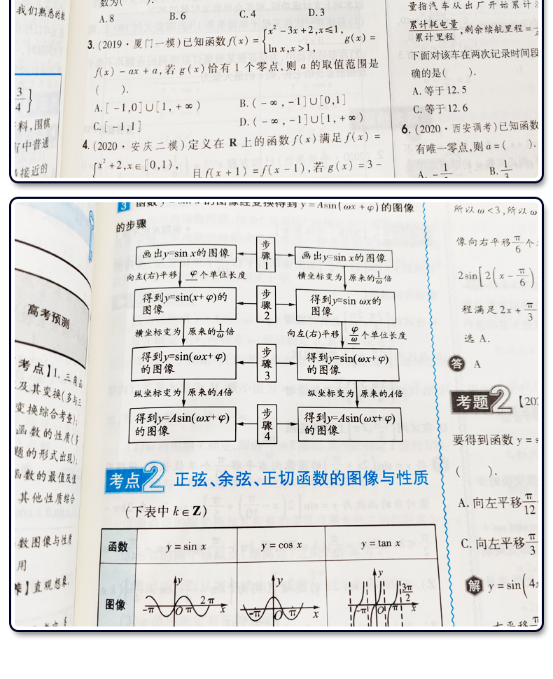 新高考】2021版王后雄考案高考完全解读 数学 2020年高中高考一轮总复习资料工具教辅书考点考法模拟高中知识点专项整合全解全练