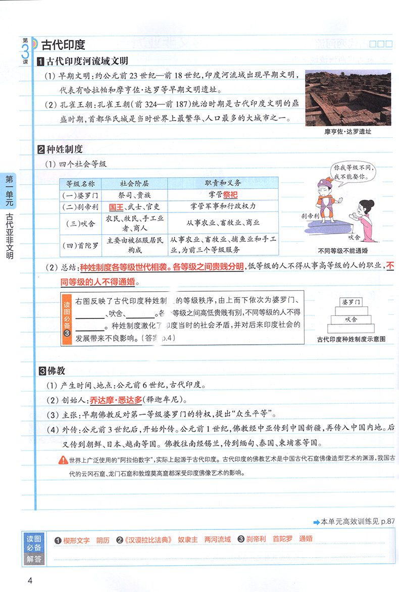 2020学霸同步记初中九年级历史上册下册教材辅导资料书同步全解全析pass绿卡图书学霸笔记初三9九年级历史教辅知识速记手册
