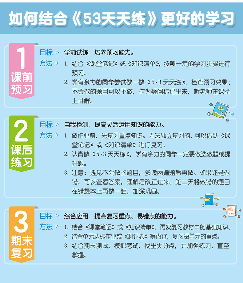 2020新版53天天练五年级下英语人教版PEP小学5年级下册英语同步练习册五三课堂同步练习试卷含小学英语知识清单参考答案同步训练