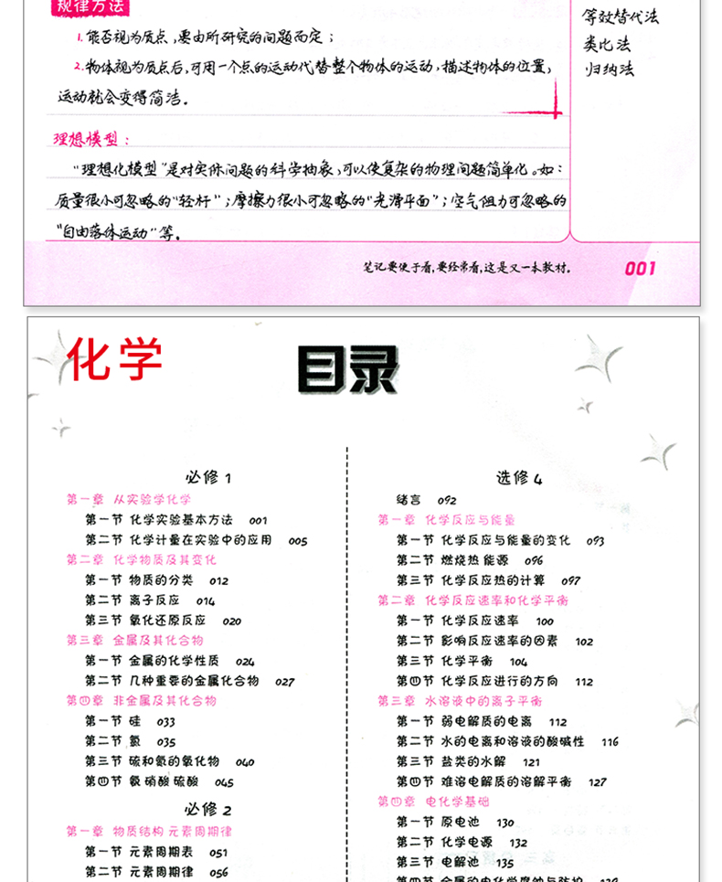 【九科任选】2021新版衡水中学状元手写笔记高中数学生物物理英语文化学政治历史地理科高一高二高三通用高考重点总复习资料辅导书