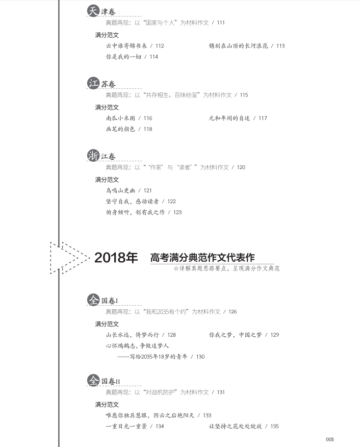 2021新5年高考满分作文精品 高考作文素材2020高考版高一 高二 高三通用版优秀作文高考作文语文素材资料书历年高考作文高中作文书