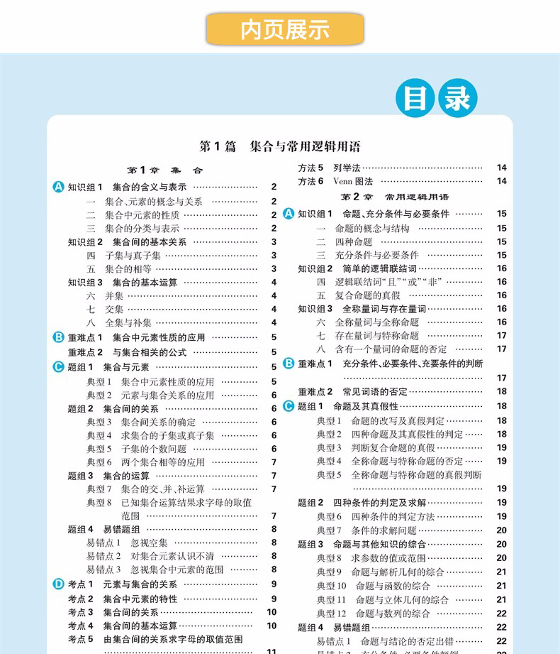 【2021全国版 数学】 高中高考资源库数学教材考试知识点 高中数学知识大全 基础知识手册高一高二高三新考纲一轮复习资料教辅书