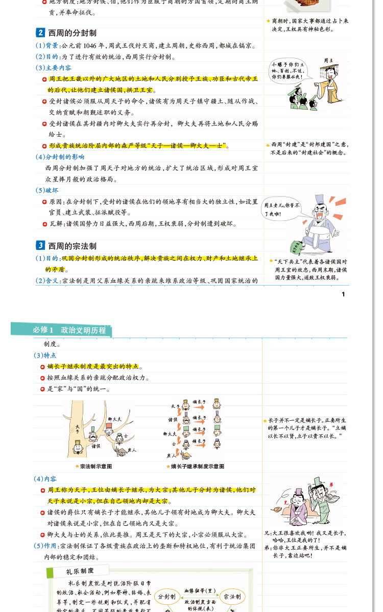 2020课标新版学霸笔记高中历史必修选修通用版高一高二高三教材全解基础知识手册大全文科文综高考一二轮总复习教辅书资料PASS绿卡