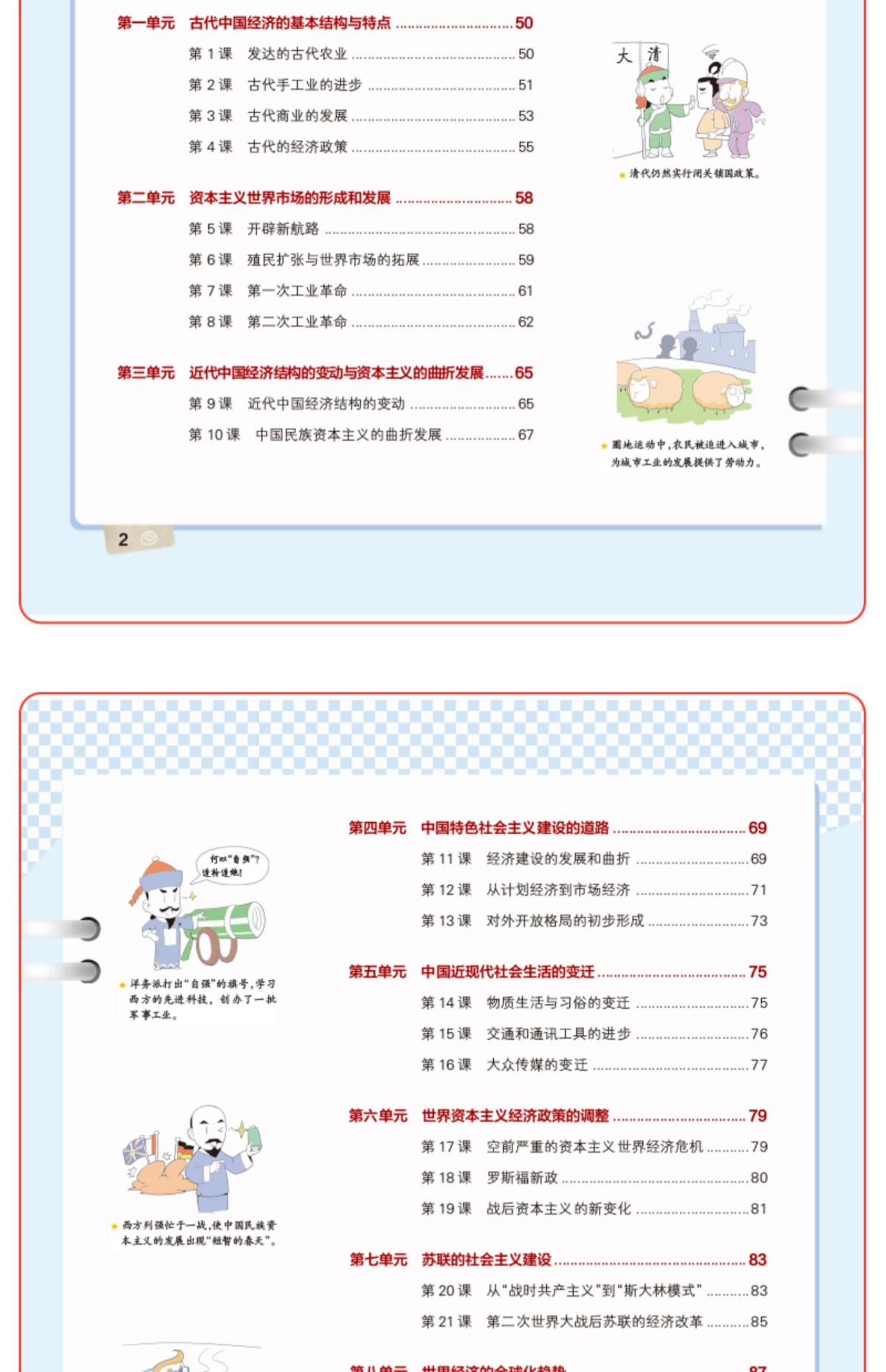 【高中历史】2021新版学霸笔记高中历史 PASS绿卡图书漫画图解 高一高二高三适用 高考历史复习资料书 高中历史状元提分笔记