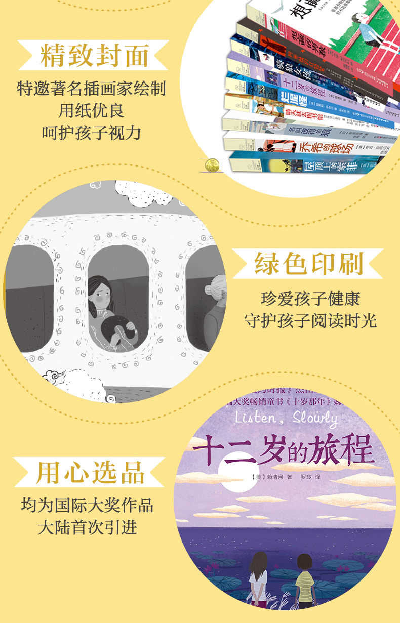 十二岁的旅程正版包邮长青藤国际大奖小说书系第六辑 美国纽约时报杰出童书奖 纽伯瑞大奖畅销童书9-14岁儿童文学中小学生课外书籍