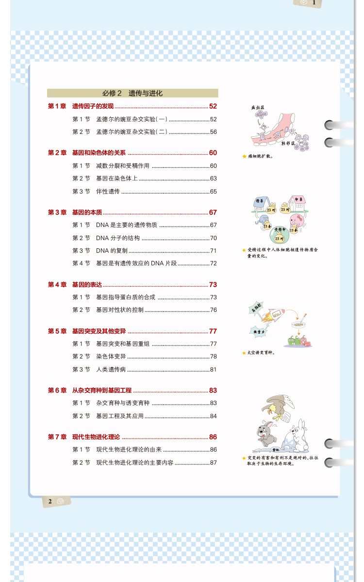 2020课标新版学霸笔记高中生物必修选修通用版高一高二高三教材全解基础知识手册大全理科理综高考一二轮总复习教辅书资料PASS绿卡