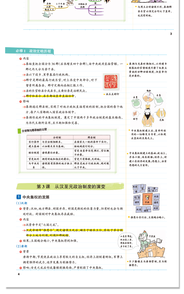 2020课标新版学霸笔记高中历史必修选修通用版高一高二高三教材全解基础知识手册大全文科文综高考一二轮总复习教辅书资料PASS绿卡