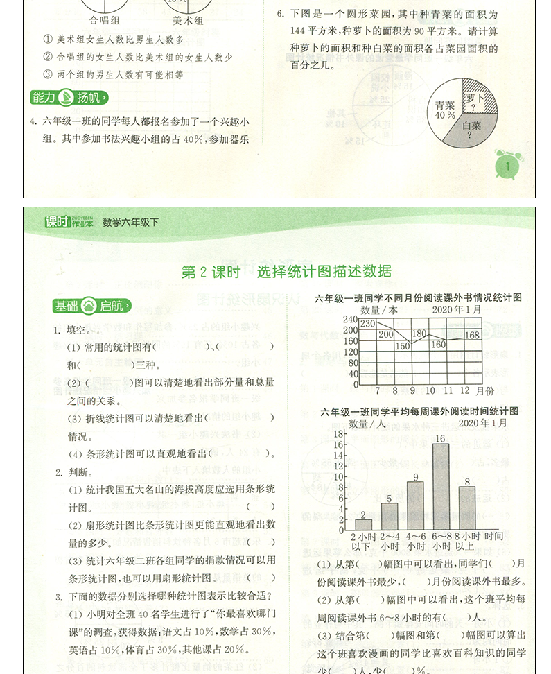 现货2020通城学典课时作业本六年级下册语文数学英语书同步训练全套3本部编人教版苏教版6年级小学提优课时训练单元测评卷