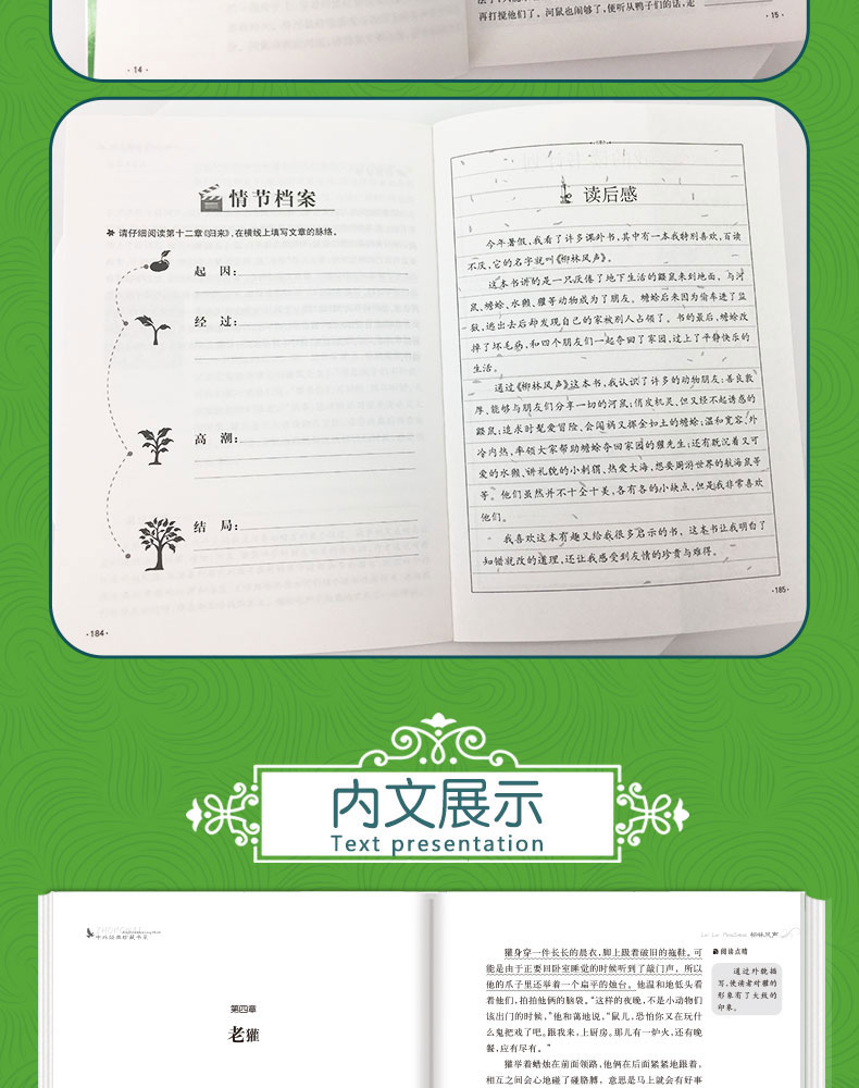 柳林风声正版书 语文教材指定阅读书目 小学生课外阅读书籍三四五六年级必读经典书目老师推荐青少年儿童文学故事书畅销书籍TZ