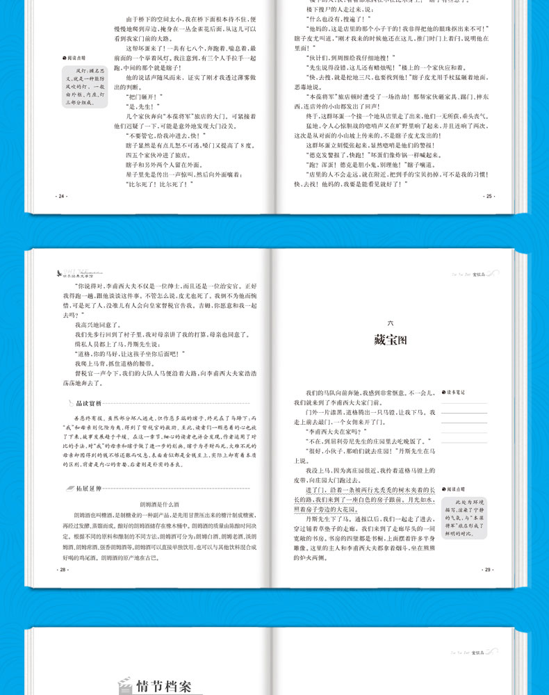 金银岛 正版书免邮名家名译小学生课外阅读书籍三四五六年级必读经典书目原著青少年版3-4-5-6年级世界名著儿童文学9-11-12-15岁TZ