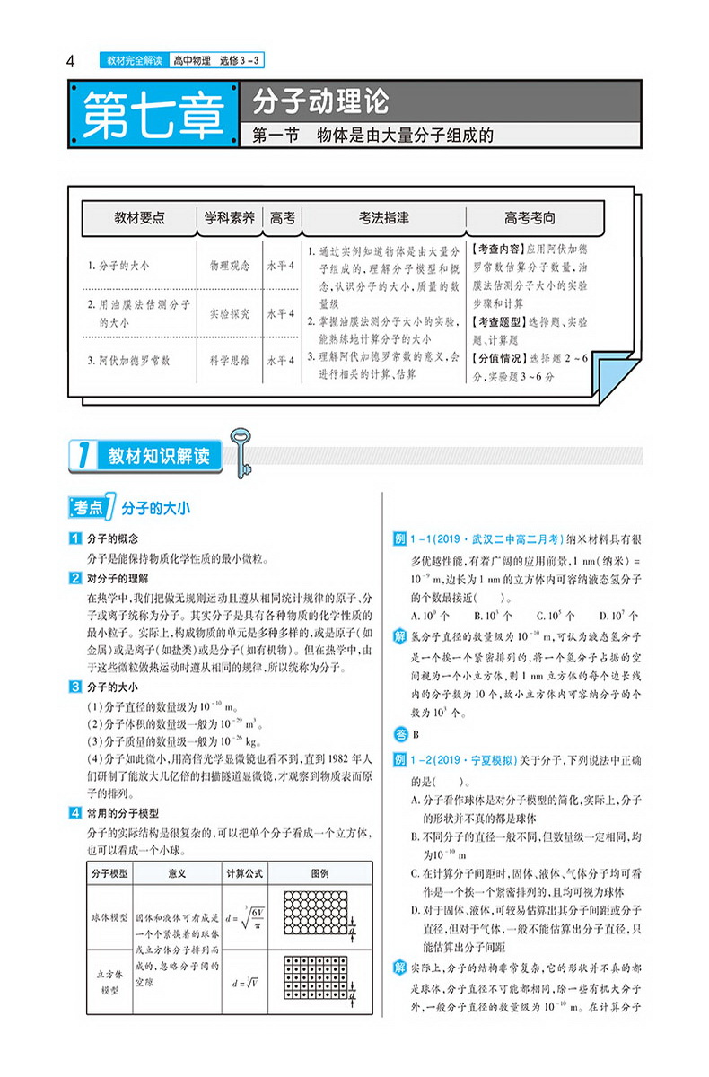 2021新版王后雄学案教材完全解读高中物理选修3-12345共5册新课标人教通用版选修高二物理课本选修专题同步讲解练习预习资料书小熊