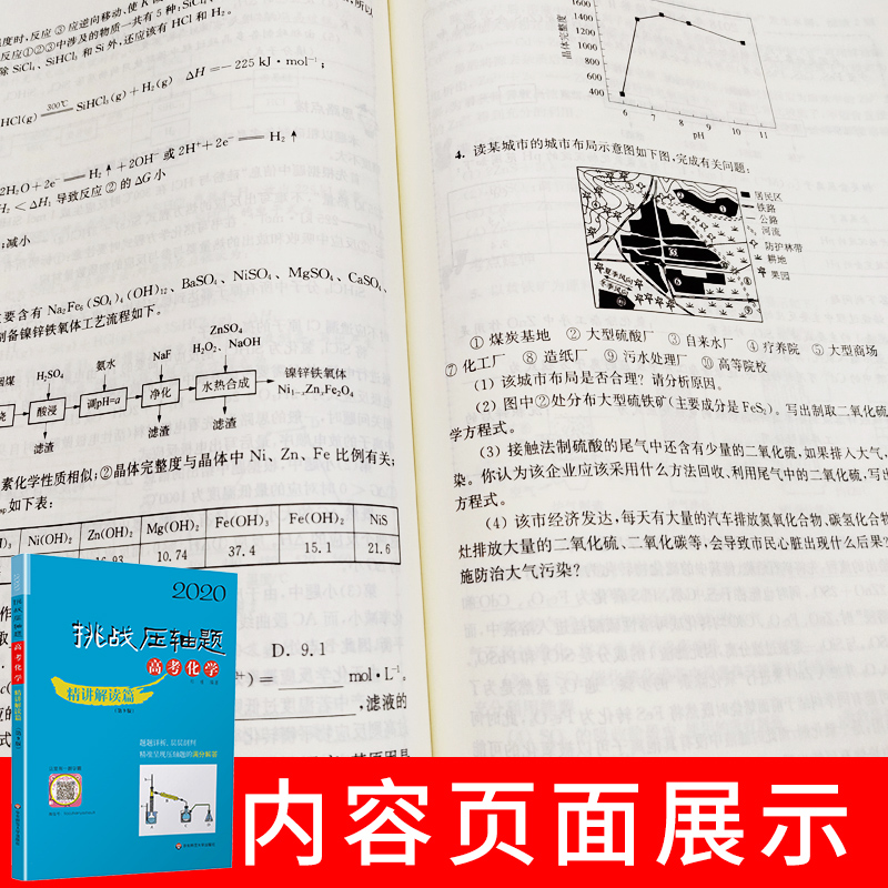 2020新版挑战压轴题高考化学精讲解读篇第9版 高考压轴题化学高二高三高中总复习冲刺提升讲解练习真题分类2019最新资料教辅书籍