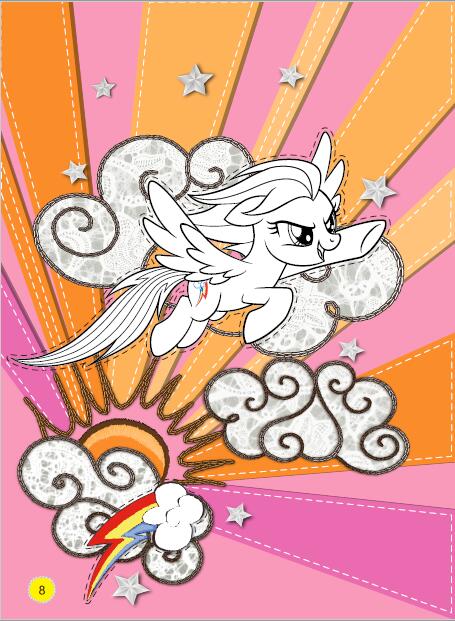 小马宝莉动起来ar涂色书2册