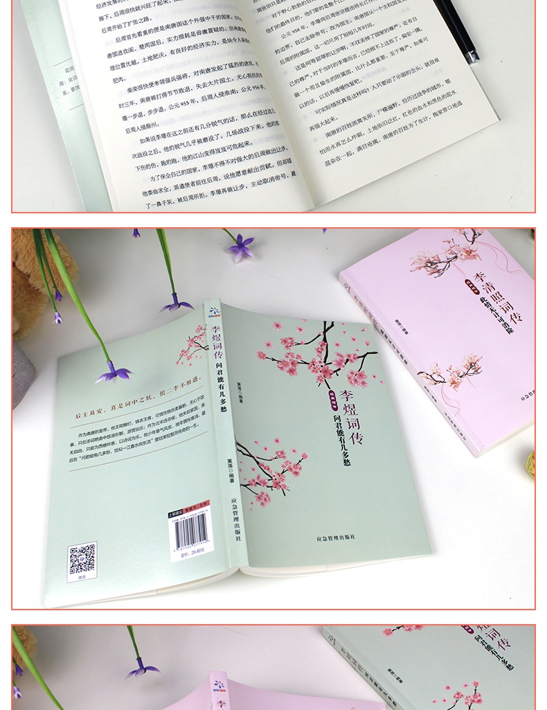李煜词传 中国文学古典古诗词鉴赏辞典唐代诗人李煜词传古诗词唐诗鉴赏赏析可搭配李清照词传阅读图书籍