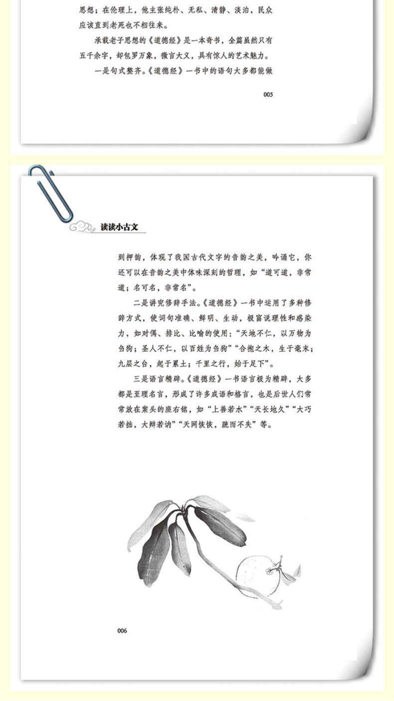【2020新书】读读小古文 周慕白 小学生文言文语感启蒙读本小学生必背文言文阅读训练小学1-6年级语文古诗文启蒙读本文言文赏析书