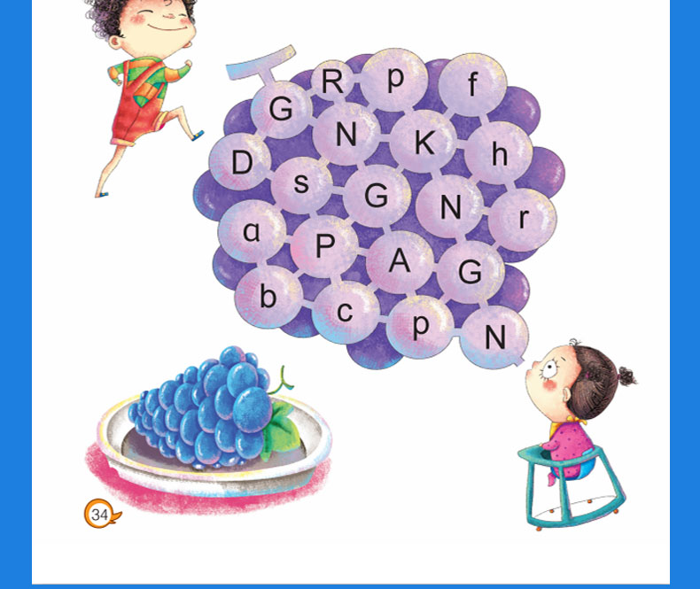 幼儿园EASY学英语故事书全套6册 0-3岁少儿英语入门教材自学零基础 宝宝幼儿英语启蒙认知绘本 儿童书籍3-6岁口语小班小学生一年级