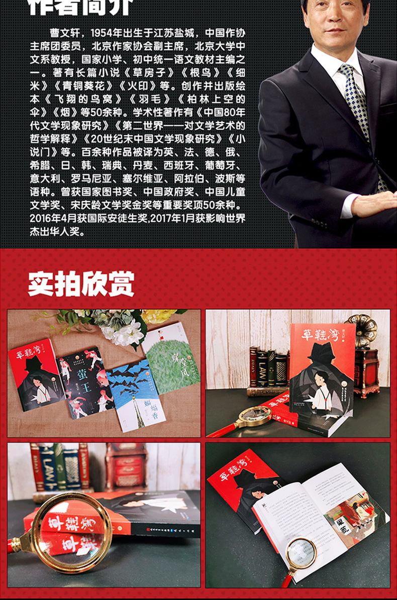 草鞋湾 曹文轩纯美小说系列儿童文学正版 小学生课外阅读书籍 四五六年级课外书必读 儿童故事读物6一12周岁8-10-15岁畅销书草房子